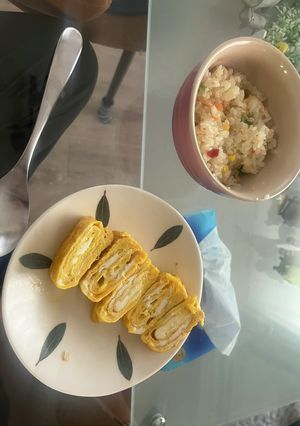 チーズ入り卵焼き-レシピのメイン写真