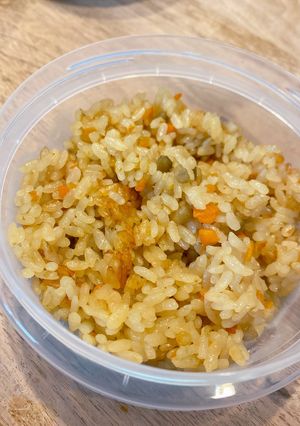【炊飯器】ごぼうピラフ-レシピのメイン写真