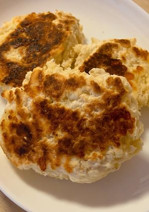 フライパンで！ ごまチーズスコーン-レシピのメイン写真