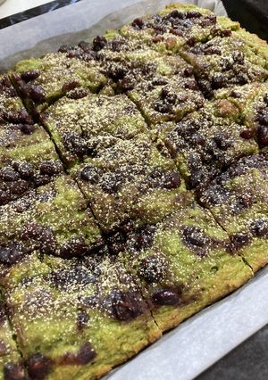 桑の葉（抹茶でも）入りおからケーキ-レシピのメイン写真
