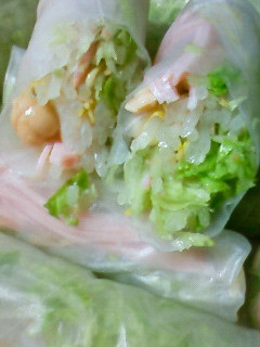 生マメ春巻き-レシピのメイン写真