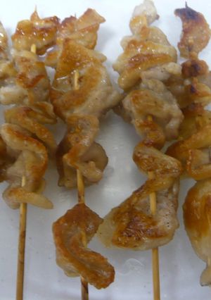 さっぱりパリッと鶏皮の串焼き-レシピのメイン写真