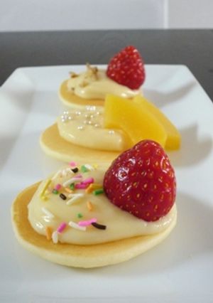 米粉パンケーキwithカスタード-レシピのメイン写真