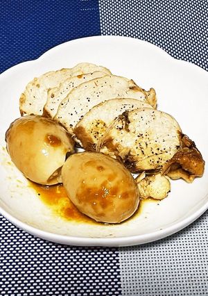 味ぽんでつくる鶏むね肉チャーシュー-レシピのメイン写真
