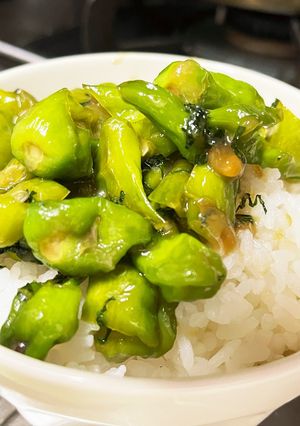 ししとう大葉の味噌炒め-レシピのメイン写真