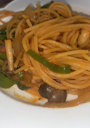 まろやかナポリタン-レシピのメイン写真