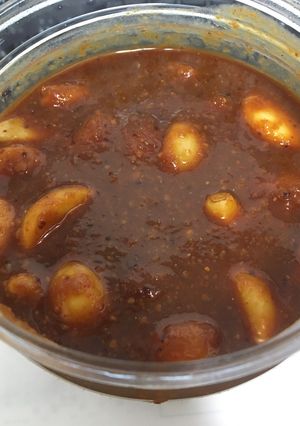 にんにくのぴり辛味噌漬け-レシピのメイン写真