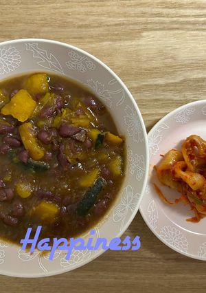無水鍋でいとこ煮-レシピのメイン写真