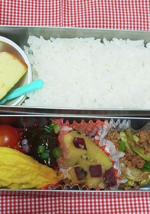 中学生のお弁当 2023.9.4-レシピのメイン写真