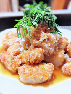 揚げないおろしポン酢チキン-レシピのメイン写真