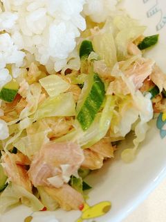 【保育園給食】ツナサラダ-レシピのメイン写真