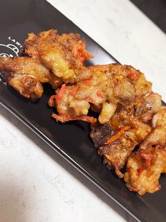 紅しょうがと豚肉のかき揚げ風天ぷら-レシピのメイン写真