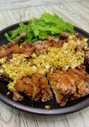 カリカリ鶏の香味ソースかけ-レシピのメイン写真