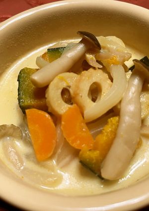 【認知症予防】秋の味覚でカレースープ-レシピのメイン写真
