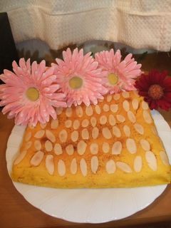 かぼちゃとアーモンドのしっとりケーキ-レシピのメイン写真