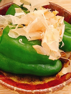 簡単おかず☆丸ごとピーマンのレンチン浸し-レシピのメイン写真