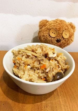 我が家自慢の美味しい炊き込みご飯-レシピのメイン写真