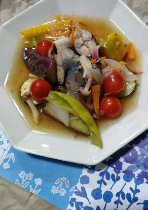 サバ缶でマリネ-レシピのメイン写真