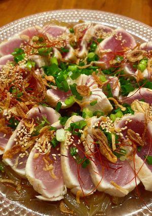 お買い得なマグロのサクを見つけたら-レシピのメイン写真