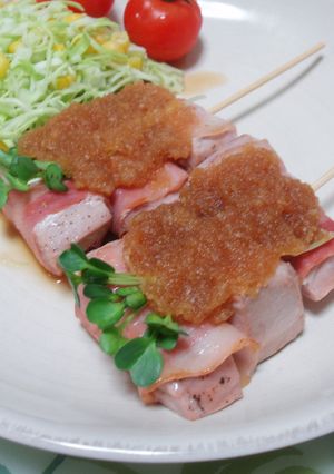 おろしポンズソース☆マグロステーキ♬-レシピのメイン写真