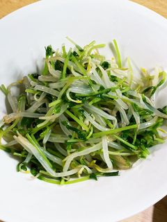 もやしと豆苗のナムル-レシピのメイン写真