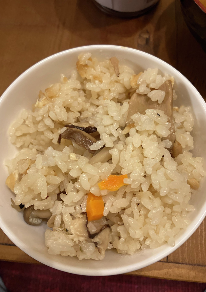 きのこの炊き込みご飯-レシピのメイン写真
