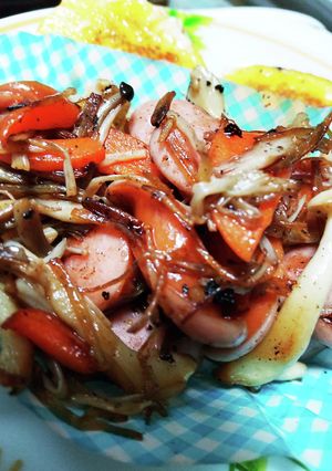 ゴマ油ドレッシング炒め-レシピのメイン写真
