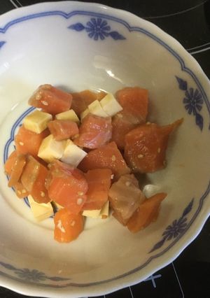 サーモンチーズ-レシピのメイン写真