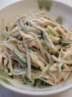 もやしとごぼうのごまマヨサラダ-レシピのメイン写真
