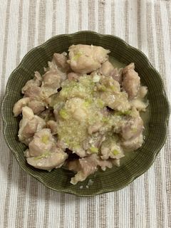 塩こうじでジューシー!ネギ塩チキン-レシピのメイン写真