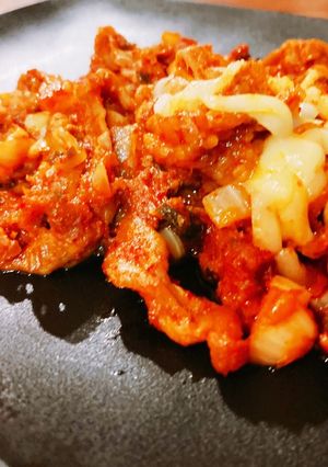 5分|梨泰院クラス風豚肉コチュジャン炒め-レシピのメイン写真