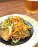 魚の下処理なし！アジの南蛮漬け