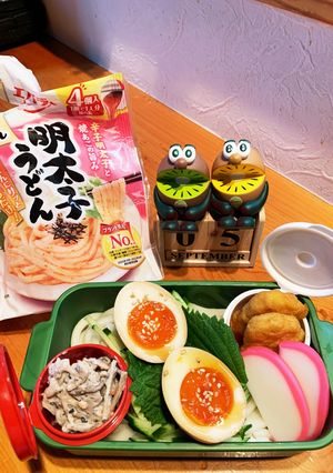 高一長女　お弁当(冷やしうどん4)-レシピのメイン写真