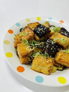 茄子と厚揚げの甘辛炒め-レシピのメイン写真