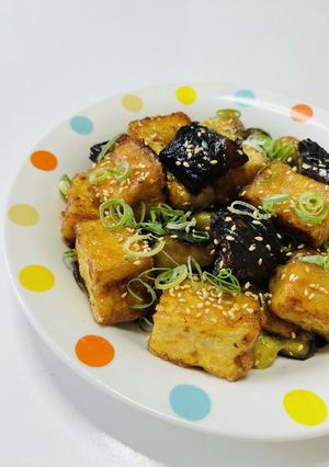茄子と厚揚げの甘辛炒め-レシピのメイン写真