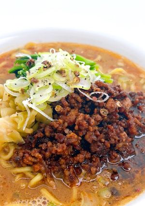 辛さ控えめピリ辛な坦々麺♪-レシピのメイン写真