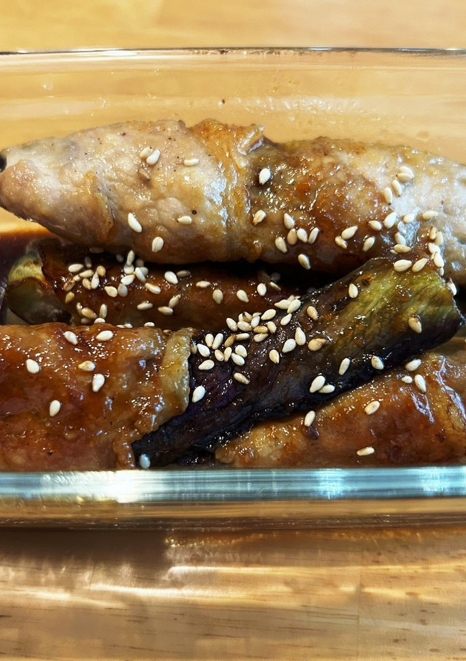 簡単！なすの肉巻き-レシピのメイン写真