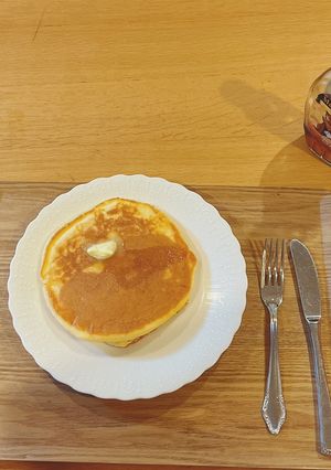 米粉のふかふかホットケーキ-レシピのメイン写真