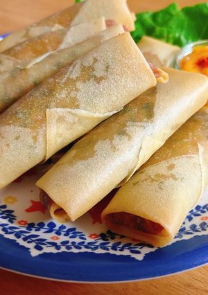 納豆チーズ春巻き-レシピのメイン写真