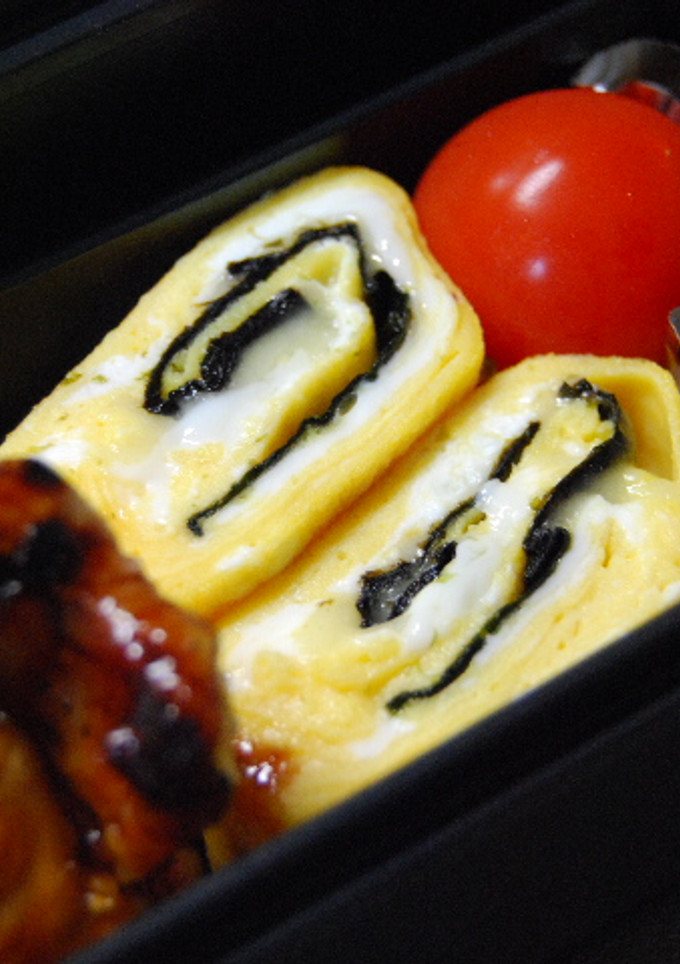 チーズとのりの玉子焼き-レシピのメイン写真