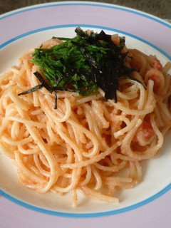 美味しいたらこスパゲティー!-レシピのメイン写真