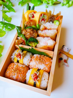 女子学生のお弁当(2023.9.5)-レシピのメイン写真