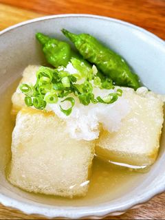 出汁だけで簡単に♪揚げ出し豆腐-レシピのメイン写真