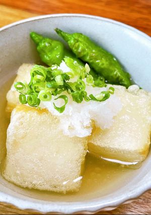出汁だけで簡単に♪揚げ出し豆腐-レシピのメイン写真
