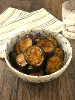 5分で完成!ナスのシソめんつゆ炒め-レシピのメイン写真