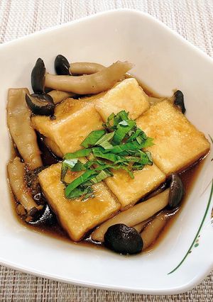 【じゅわっ!】揚げ高野豆腐の含め煮-レシピのメイン写真