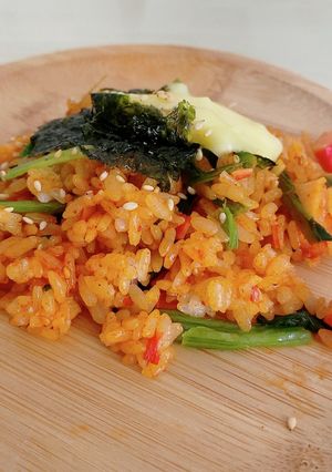 超簡単!チーズキンパ風チャーハン-レシピのメイン写真