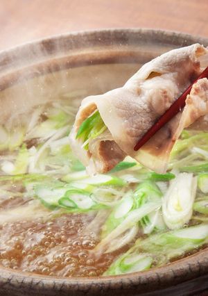 つけだれのいらない♪梅しそ風味の豚しゃぶ-レシピのメイン写真