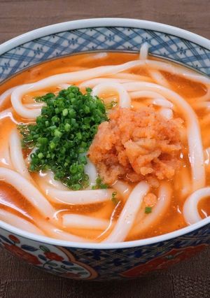 明太トロトロうどん-レシピのメイン写真