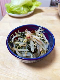 かんたん酢☆ツナともやしとワカメ中華和え-レシピのメイン写真